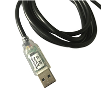 Cable Convertidor USB RS485 Personalizado de 1.8m, Conductor de Cobre Puro, Blindaje Trenzado, Revestimiento de PVC, Conectores Niquelados para Uso en Computadoras