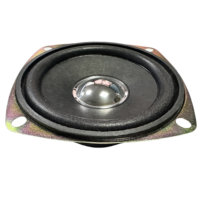 Altavoz de 3 Pulgadas (77mm), 5W, 4 Ohmios, Venta al Por Mayor de Fábrica, Buen Sonido, Altavoz Cuadrado Magnético Externo de Rango Completo