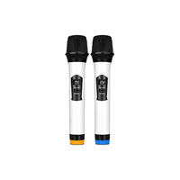 Microphone de karaoké pour téléviseur domestique avec réglage de la réverbération, microphone Bluetooth pour utilisation sans fil en KTV