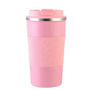 Custom Logo Double Wall Thermal Vacuum Flask Insulated 304 Stainless Steel Water Bottles with waterproof lid