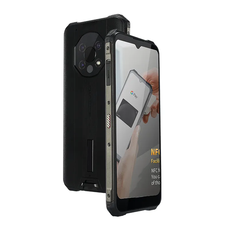 HUGEROCK WP13 rugged phone 48mp camera 6.52" hd display nfc android smartphone 5g 8gb+128gb ip68/ip69k waterproof