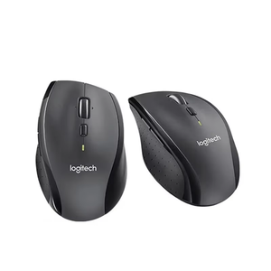 Logitech M705 Enterprise Wireless Laser <b>Mouse</b>, Dual-Mode Scroll Right-Hand Ergonomic <b>Mouse</b> for Office Laptop Desktop - Product Image 1