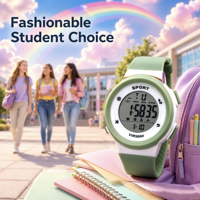 Montre numérique confortable NT-572, montre électronique pour la salle de sport, exercices, logos personnalisés