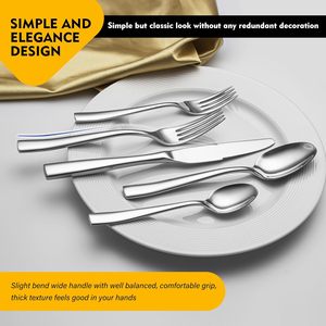 ชุดมีดและส้อมสำหรับอาหารเย็นทำจากสแตนเลสสตีลชุดเครื่องใช้บนโต๊ะอาหารสีโรสโกลด์304สีดำสีทอง24ชิ้น - Product Image 3