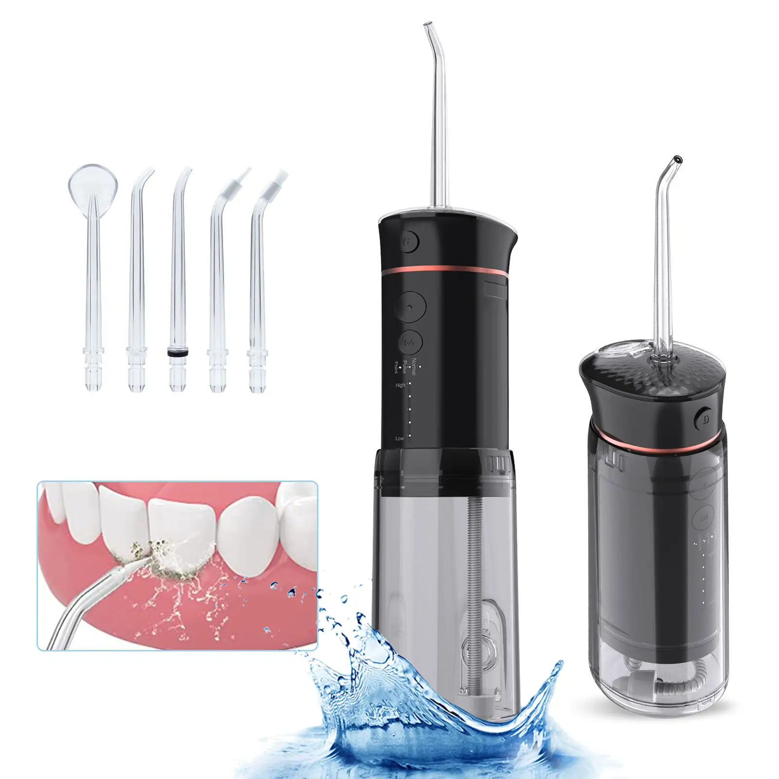 Rechargeable Adult Home Handheld Portable Dental Irrigator Teeth Clean Oral Dental Portable Water Flosser