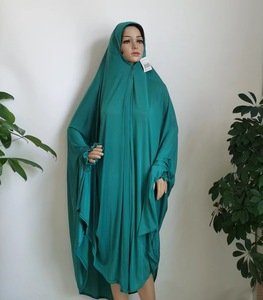 Robe de Prière Khimar Jilbab de Gros pour Femme Musulmane Couverture Complète Hijab de Prière Abaya Dubaï 2024 Robe Modeste - Product Image 4