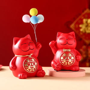 เครื่องประดับแมวสุขสันต์วันแต่งงานงานหมั้นและวันวาเลนไทน์งานฝีมือเรซิ่นของขวัญสำหรับผู้มาใหม่ - Product Image 5