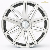 168 Ruedas Forjadas Personalizadas 713-1 de 20-26 Pulgadas, Ruedas de Aleación de Lujo, Cóncavas Profundas, Aptas para Cullinan, Cadillac Escalade, Volkswagen
