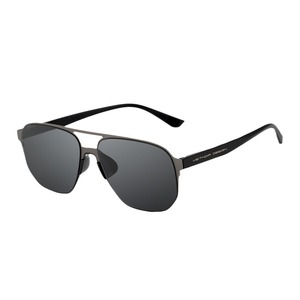 Veithdia Men's Square Sunglasses TR Metals <b>Frame</b> Nylon Lens UV400 Polarized Type 3 Sunshades Black 8221 - Product Image 5