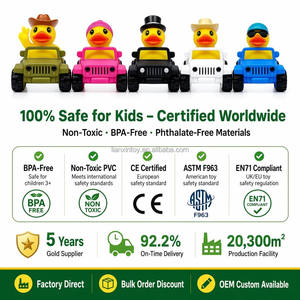 Lot de 32 canards en caoutchouc personnalisés <span class=keywords><strong>pour</strong></span> voiture, assortiment en vrac, cadeau promotionnel, <span class=keywords><strong>jouet</strong></span> de <span class=keywords><strong>bain</strong></span> flottant, paquet de 32 - Product Image 2
