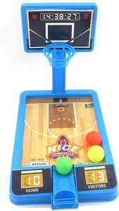 Mini juego de mesa de tiro interactivo de plástico educativo clásico, juego de máquina de pinball espacial para ejercicio de dedos para niños - Product Image 5