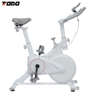 <span class=keywords><strong>Bicicleta</strong></span> de Spinning Popular de Fábrica TODO, <span class=keywords><strong>Bicicleta</strong></span> Estática de Cardio Profesional para Entrenamiento en Interiores <span class=keywords><strong>con</strong></span> Volante de Acero - Product Image 2
