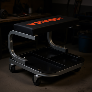 Asiento rodante mecánico Vevor para taller, 250 lb, de acero con bandeja para herramientas, equipo para reparación de carrocerías - Product Image 2