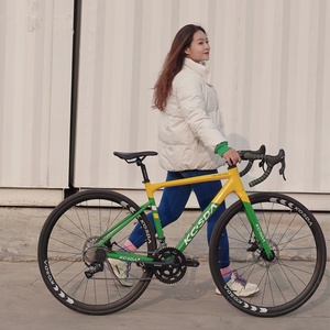 <span class=keywords><strong>Vélo</strong></span> de <span class=keywords><strong>ville</strong></span> pour femmes KOSDA CL2, <span class=keywords><strong>ultra</strong></span>-<span class=keywords><strong>léger</strong></span>, en alliage d'aluminium, avec freins à double disque, 700C, avec pédales ordinaires - Product Image 2