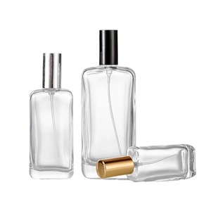 Transparent Glass Water Spray Dispensing <b>Bottle</b> Thick Bottom Cosmetic Travel <b>Sample</b> Empty <b>Bottle</b> Packaging - Product Image 5