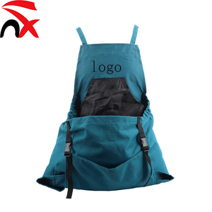 Tablier de récolte personnalisé avec logo, en tissu Oxford, avec poches, pochette de récolte, tablier imperméable <span class=keywords><strong>pour</strong></span> jardiniers - Product Image 4