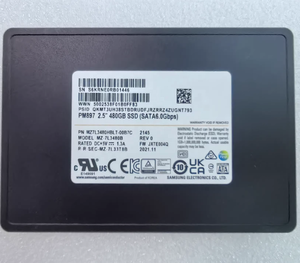 Nouveau Disque <span class=keywords><strong>SSD</strong></span> Interne Métallique SATA III Haute Vitesse PM897 480 Go MZ7L3480HBLT 550 Mo/s Lecture/<span class=keywords><strong>470</strong></span> Mo/s Écriture pour Ordinateur de Bureau - Product Image 6