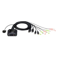 Commutateur KVM ATEN CS22DP à 2 ports USB avec sélecteur de port à distance