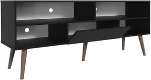 1 דלת 4 מדפים 55 65 אינץ טלוויזיה עץ טלוויזיה טלוויזיה לעמוד ניהול כבלים מדיה אחסון קונסולה סלון חדר שינה - Product Image 2