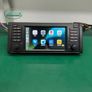BMW X5 E53/E39/E38（1996-2004）用ダブルディン<span class=keywords><strong>Android</strong></span> Auto & CarPlay GPSステレオ、4G SIM WiFiとリバース入力対応 - Product Image 2