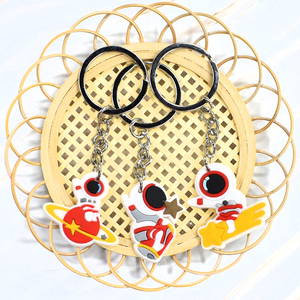 Không Gian Phi Hành Gia Lưu Niệm Bộ Sưu Tập 2D 3D Llaveros Personalizados Mềm Y Tá Phụ Kiện Móc Chìa Khóa Mặt Dây Chuyền Tùy Chỉnh <span class=keywords><strong>Keychain</strong></span> - Product Image 2