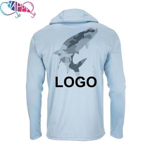OEM 11 colores LOGOTIPO personalizado ropa de pesca transpirable UV rendimiento pesca Sudadera con capucha UPF 50 Dry-Fit pesca camisas de manga larga - Product Image 5