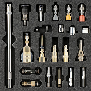 Nouveau Air <span class=keywords><strong>Duster</strong></span> Gun Bobine Tuyau Camion Souffleur De Poussière Propre Buse Pneumatique Outil Soufflette Cleaner Accessoire Kit Pneumatique Outils Ensembles - Product Image 4