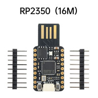 Carte de développement de microcontrôleur double cœur double architecture RP2040 RP2350, module mini USB-A avec mémoire Flash 4M/16M, intégration facile