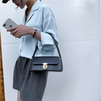Sac à bandoulière en cuir PU style coréen pour femme, sac à main étanche, sac à bandoulière tendance, sac fourre-tout à fermeture éclair, logo personnalisé OEM ODM
