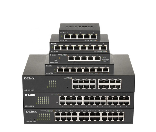 Brand New D-Link DGS-1100-5 DGS-1100-8 5 Ports 8port Gigabit Managed Switch