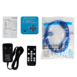 HD-MI Full HD 38MP 2K 1080P <span class=keywords><strong>Camera</strong></span> Kính Hiển Vi Video Kỹ Thuật Số Điện Tử Công Nghiệp USB Cho Điện Thoại CPU PCB Sửa Chữa Ống Kính 180x - Product Image 3