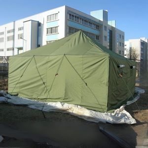 Tienda de Campaña para 10 Personas de Alta Resistencia Refugio para Cuatro Estaciones para Aventuras al Aire Libre y Viajes de Camping - Product Image 4