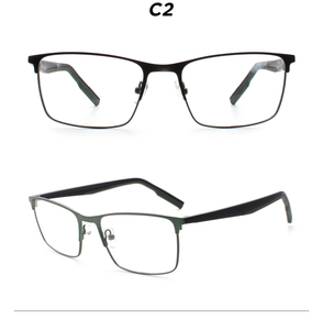 Gafas Ópticas Rectangulares Modernas <span class=keywords><strong>de</strong></span> TR90 y Goma, Personalizadas con CR39, <span class=keywords><strong>de</strong></span> Diseñador, Retro, Unisex, para Hombre - Product Image 4