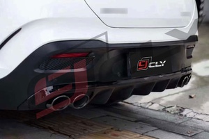 CLY-difusor trasero para coche, para <span class=keywords><strong>Mercedes</strong></span> <span class=keywords><strong>GLE</strong></span> Coupe W167 C167, cambio a GLE53 AMG, parachoques, tubo de escape, puntas de labios traseros, 2021, <span class=keywords><strong>2022</strong></span> - Product Image 6