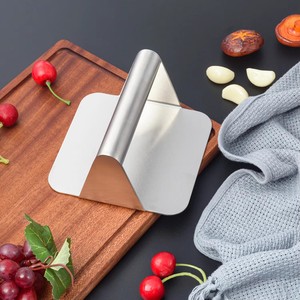 Pressa <span class=keywords><strong>per</strong></span> <span class=keywords><strong>Hamburger</strong></span> Resistente in Acciaio Inox, Lavabile in Lavastoviglie, Accessorio <span class=keywords><strong>per</strong></span> Grigliare - Product Image 6
