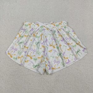 กางเกงขาสั้นกีฬาสำหรับแม่และลูกสาว ลายมาร์ดิกราส์ ใส่สบาย ระบายอากาศได้ดี เป็นมิตรกับสิ่งแวดล้อม เหมาะสำหรับฤดูร้อน - Product Image 3