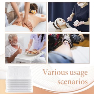 Housses jetables pour table de massage – Draps plats non tissés élastiques ajustés pour spa, salon de thérapie, adultes, utilisation toutes saisons - Product Image 5
