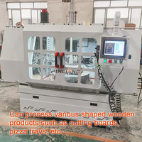 Routeur CNC PINLIANG 12 stations 5 axes Profilage Moulage Multi-broches Multifonctionnel pour pieds de meubles