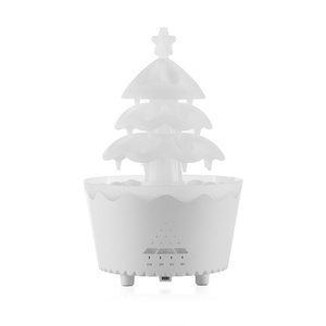 New Year's Christmas <b>Tree</b> Remote Control Aromatherapy Machine Humidifier Night <b>Light</b> Household Fog Quantity for Car Atmosphere - Product Image 6