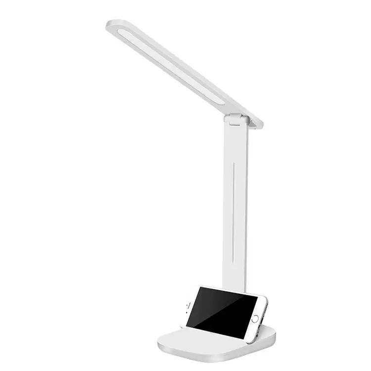 De china, venta al por mayor de la oficina moderna de lujo batería recargable USB touch Estudio De noche lámpara de mesa led