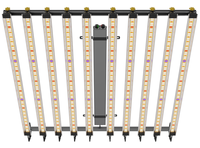 Lampe de culture LED 800W 600W 700W 900W 1000W 1200W Éclairage spectre complet Diodes LM301B Lampe à intensité variable Hydroponique UV IR