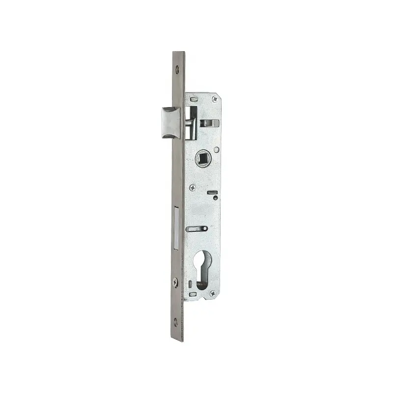 Iron Plate Aluminum frame Narrow Mortise Door Lock