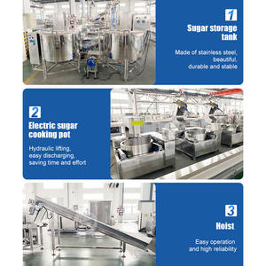 Máquina comercial para hacer barras de chocolate ORME, máquina formadora de Barras Energéticas, línea de productos de barras de proteínas totalmente automatizada - Product Image 4