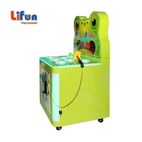 Machine de jeu à monnayeur LiFang Factory pour enfants, jeu de frappe de grenouille à marteau, pour aire de jeux intérieure et salle d'arcade, en métal