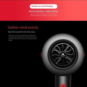 Secador de Pelo Transfronterizo, Electrodoméstico Pequeño, Aire Frío y Caliente, Gran Potencia, Temperatura Constante, Alta Velocidad, para Dormitorio - Product Image 6