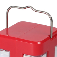 Lanterne de Camping Led Portable, Support blanc et réglable, Rechargeable par USB, économie d'énergie, 0.5w