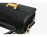 Sac fourre-tout tendance pour femme Printemps-Été 2026 en cuir PU vintage élégant avec boucle magnétique H, sac à main pochette