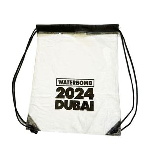 Bolsa con Cordón de PVC Impermeable de Alta Calidad al Mejor Precio, Mochila Transparente Personalizada con Cordón para Publicidad, Gimnasio, Conciertos - Product Image 6