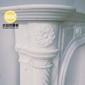 Villa intérieur <span class=keywords><strong>d</strong></span>écor sculpté à la main en marbre blanc <span class=keywords><strong>d</strong></span>'intérieur cheminées en pierre - Product Image 4
