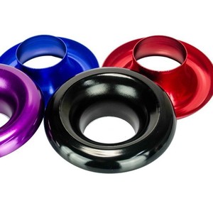 Poyracing แหวนรัดท่อไอดีขนาด 3 นิ้ว สำหรับการดัดแปลงอัพเกรด สีฟ้า สีแดง สีดำ สีม่วง - Product Image 3